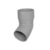 Polypipe 50mm x 112.5° Downpipe Offset Bend Grey (RM327G) - Image 2