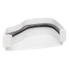 Polypipe 130mm Ogee Gutter Stop End External Right Hand White (ROG17W) - Image 2